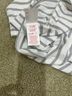 Saint James Stripes White Gray Long Sleeve Top Size 6 - photo 8