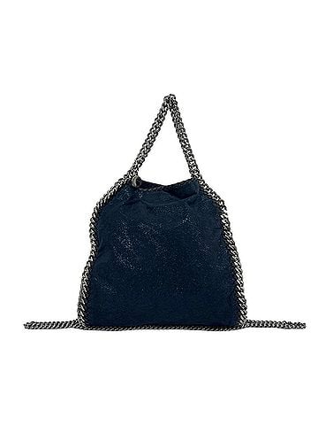 Stella McCartney Stella McCartney Falabella Eco-Leather 2-Way Chain Handbag/Shoulder Bag, Navy, 24707 (view 1)