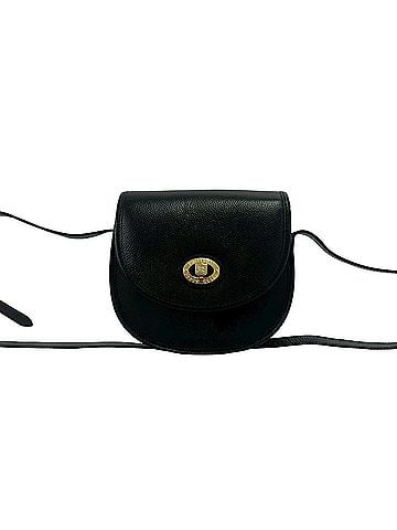 Burberry Burberrys Nova Check pattern Shadow Horse logo hardware Leather mini shoulder bag Black 40744 (view 1)
