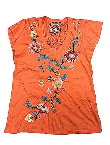 Johnny Was Short Sleeve Blouse (view 1)