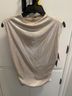 Express Gold White Sleeveless Top Size S - photo 3