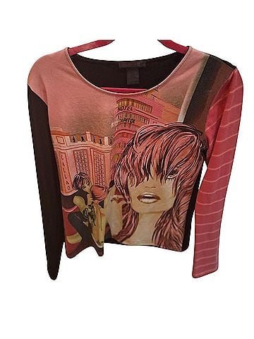 Custo Barcelona Long Sleeve Blouse (view 1)