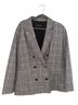 Who What Wear Plaid Gray Pink Jacket Size L - photo 1
