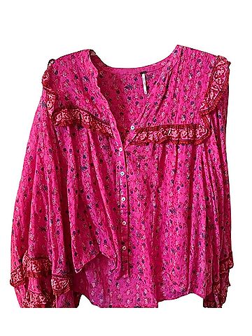 Free People Long Sleeve Blouse (view 1)