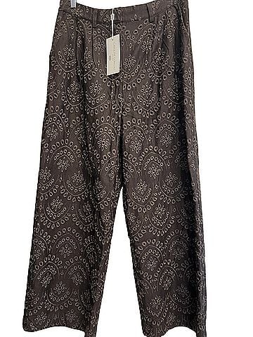 Caroline Constas eyelet lined wide leg slack Dress Pants (view 1)