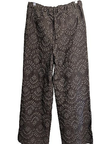 Caroline Constas eyelet lined wide leg slack Dress Pants (view 2)