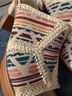 FRYE Stripes Blue Ivory Mule/Clog Size 11 - photo 4