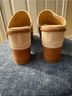 FRYE Stripes Blue Ivory Mule/Clog Size 11 - photo 14