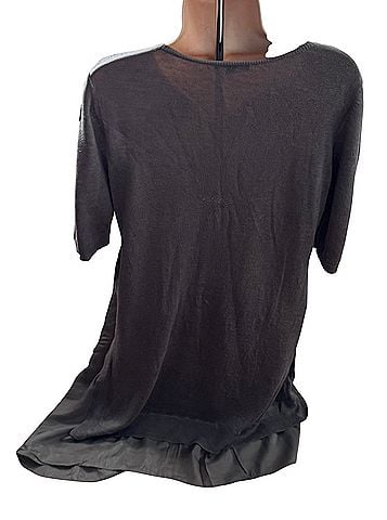 Eileen Fisher Short Sleeve Blouse (view 2)