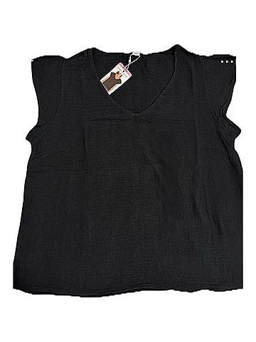 Three Dots Double Gauze Top T-Shirt (view 1)