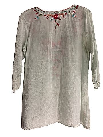 Johnny Was 3/4 Sleeve Blouse (view 2)