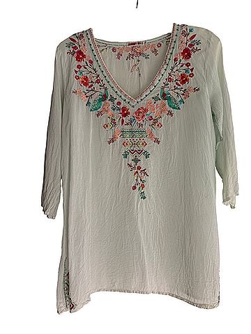 Johnny Was 3/4 Sleeve Blouse (view 1)