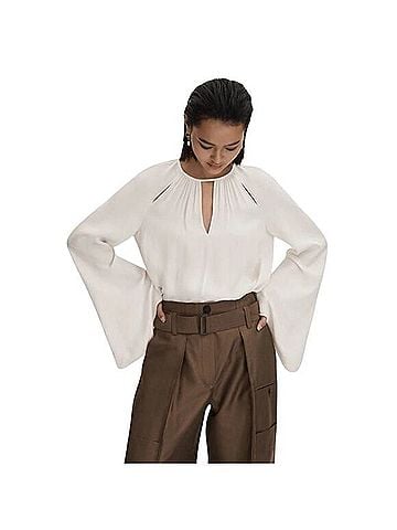 Reiss Gracie Long Sleeve Blouse (view 1)