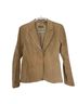 i.e. 100% Leather 100% Acetate Brown Blazer Size M - photo 1