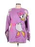 Disney Floral Graphic Purple Disney Pullover Sweater Size L - photo 1