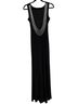 Dillard's 95% Polyester 5% Spandex 100% Polyester Black Cocktail Dress Size 4 - photo 2