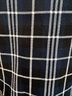 Theory Plaid Blue White Black Sleeveless Blouse Size M - photo 4
