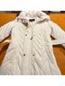 Nine West Chevron-herringbone Ivory Coat Size S - photo 13