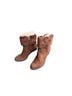 H By Halston 100% Suede Brown Boots Size 7 - photo 1