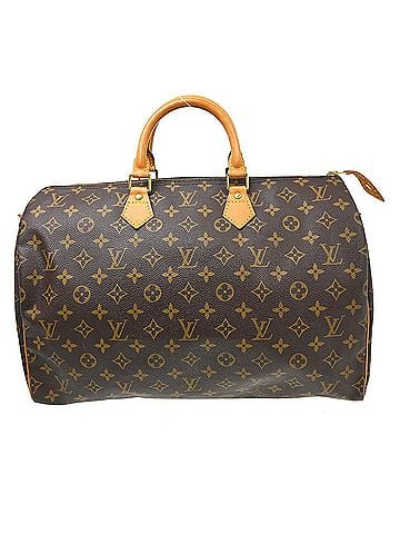 Louis Vuitton Speedy Monogram Canvas Brown Canvas Handbag (view 1)