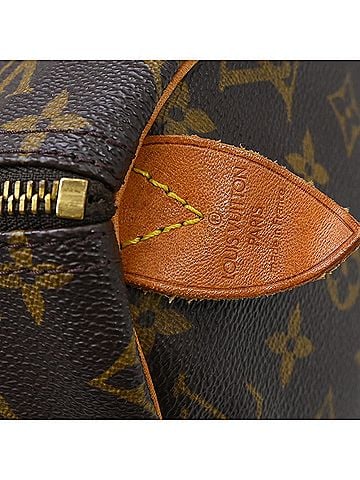 Louis Vuitton Speedy Monogram Canvas Brown Canvas Handbag (view 2)