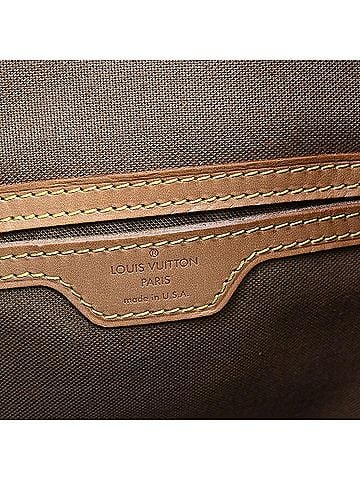 Louis Vuitton Vintage Montsouris Monogram Canvas Brown Canvas Backpack Bag (view 2)