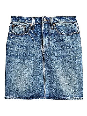 J.Crew Denim Mini Skirt Denim Skirt (view 1)