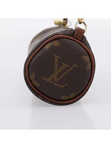 Louis Vuitton Papillon Pochette Monogram Canvas Brown Canvas Clutche &amp; Pouche Bag (view 2)