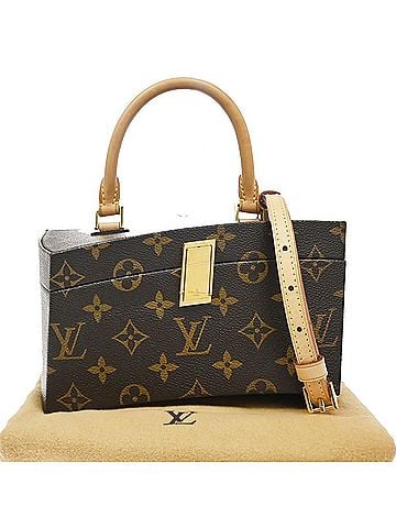 Louis Vuitton Frank Gehry Twisted Box Monogram Canvas Brown Canvas Handbag (view 1)