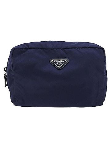 Prada Pouch Nylon Navy Nylon Clutche &amp; Pouche Bag (view 1)