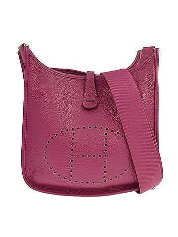 Hermès Evelyne Bag Gen Iii Clemence Pink Leather Handbag (view 1)