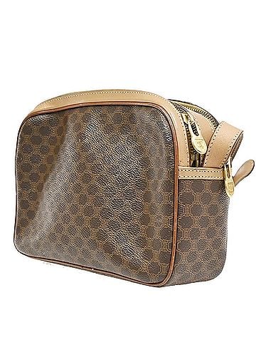 Céline Macadam Leather Brown Pvc Shoulder Bag Bag (view 2)