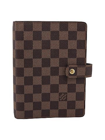 Louis Vuitton Agenda Cover Damier Canvas Brown Canvas Wallets Accessory (view 1)