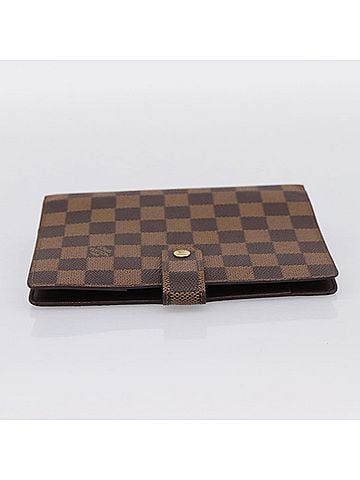 Louis Vuitton Agenda Cover Damier Canvas Brown Canvas Wallets Accessory (view 2)