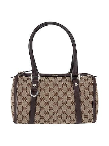 Gucci Abbey Boston Canvas Beige Canvas Shoulder Bag Bag (view 1)