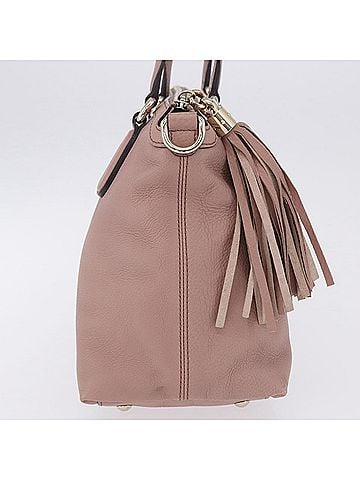 Gucci Soho Working Leather Pink Leather Tote Bag Bag (view 2)