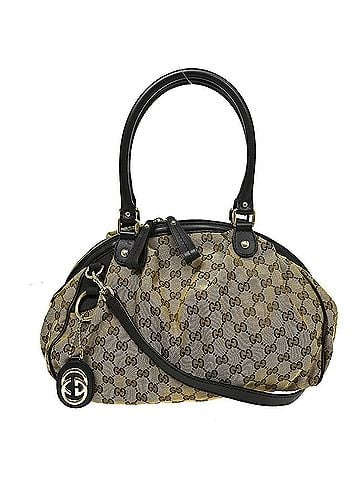 Gucci Sukey Boston Gg Canvas Beige Canvas Handbag (view 1)