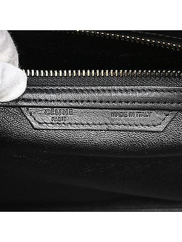 Céline Tricolor Luggage Leather Blue Leather Handbag (view 2)