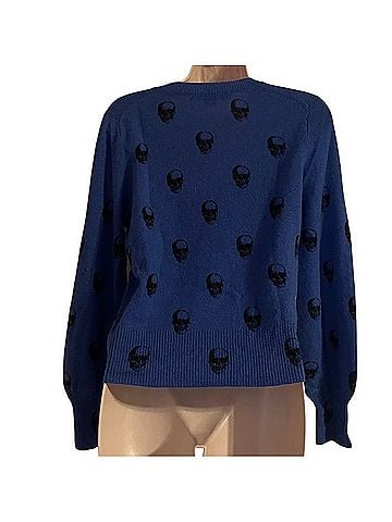 Skull Cashmere Cashmere Pullover Sweater (view 2)