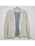 Appleseeds Gray Ivory Blazer Size 18 - photo 3