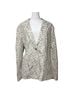 Appleseeds Gray Ivory Blazer Size 18 - photo 1