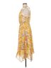 BCBGeneration 100% Polyester Floral Yellow Bcb Generation Casual Dress Size M - photo 4