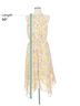 BCBGeneration 100% Polyester Floral Yellow Bcb Generation Casual Dress Size M - photo 5