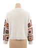 American Eagle Outfitters Retro Bohemian Crochet Crew Neck Sweater Pullover Sweater - photo 2