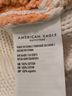 American Eagle Outfitters Retro Bohemian Crochet Crew Neck Sweater Pullover Sweater - photo 7