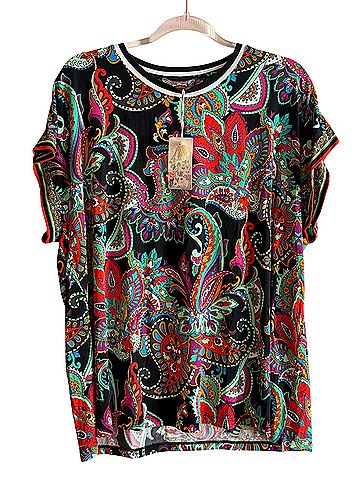 Johnny Was The Janie Favorite Tee Short Sleeve Blouse (view 2)