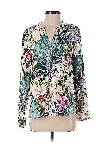 Tommy Bahama Tommy Bahama Long Sleeve Silk Top (view 1)
