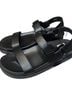 Dolce Vita Solid Black Sandals Size 8 - photo 1