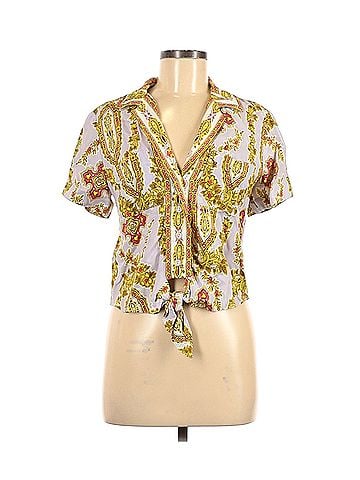 Anthropologie Anthropologie Short Sleeve Blouse (view 1)