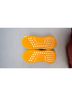 Adidas White Orange Sneakers Size 7 - photo 5